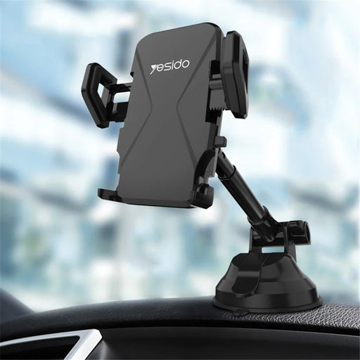 YESIDO C40 Universal Auto Clip Car Phone Holder Mount for 4-7 inches Phones - 1