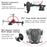 YESIDO C44 Universal Dashboard Car Phone Holder Bracket Mount for 3.5-6 inches Phones - 5