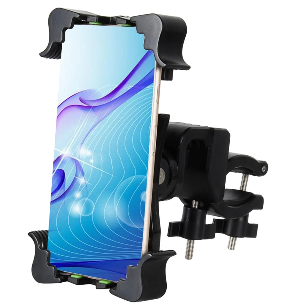 Universal Bike Phone Holder Bicycle Stand Mobile Support Handlebar Mount - 4