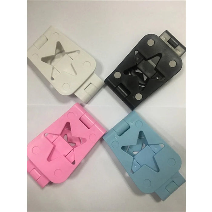 Foldable Desktop Phone Holder Tablet Stand Mobile Desk Stand Mobile Tablet Holder - Black - 4