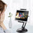 Universal 5-12.9 inch Mobile Phone Stand Adjustable Desktop Tablet Holder Bracket - Black - 3
