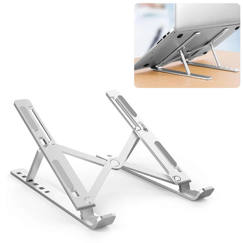 Z21 Aluminum Alloy Multi-angle Adjustable Laptop Stand Holder Foldable Notebook Desktop Bracket - 1