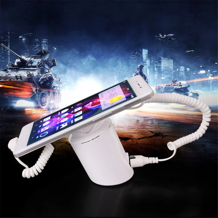 A22 Chargeable Mobile Phone Secure Burglar Alarm System Display Holder Retail Shop Anti-theft Display Device - Type-C Cable - 5