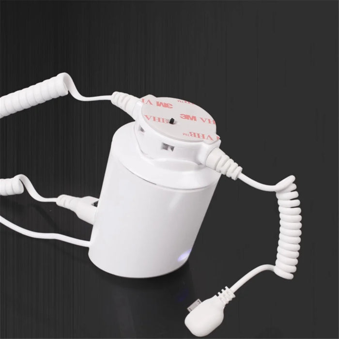 A22 Chargeable Mobile Phone Secure Burglar Alarm System Display Holder Retail Shop Anti-theft Display Device - Type-C Cable - 6