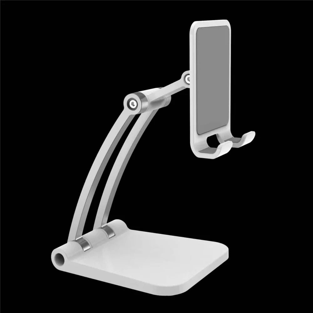 ZY-ZM01 Adjustable Aluminum Alloy Destop Stand for Phone Tablet within 12.9 inch - Silver - 3