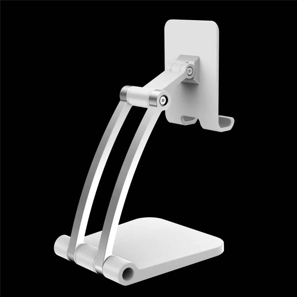 ZY-ZM01 Adjustable Aluminum Alloy Destop Stand for Phone Tablet within 12.9 inch - Silver - 4