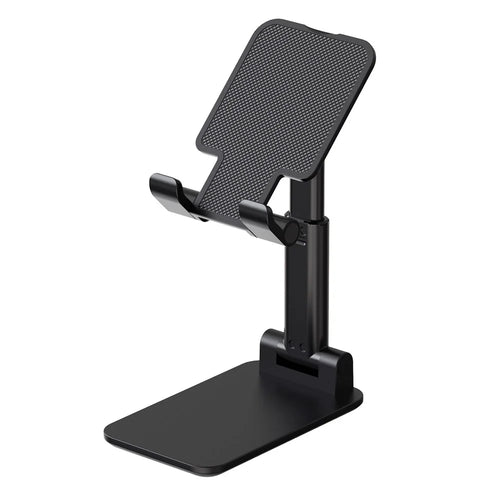 T9 Lightweight Portable Compact Tablet Bracket Height Adjustable Mobile Phone Stand - Black - 1