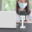 T9 Lightweight Portable Compact Tablet Bracket Height Adjustable Mobile Phone Stand - Black - 4