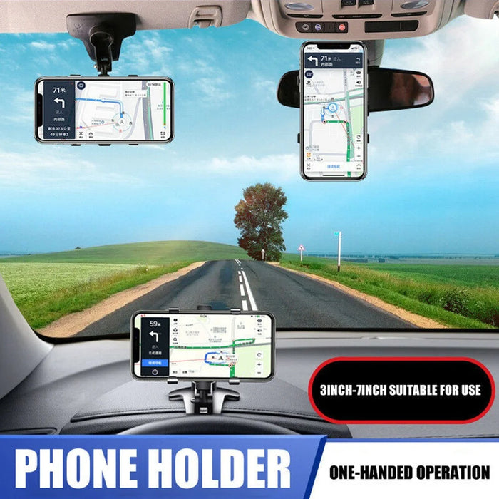360 Degree Car Dashboard Holder Mount Bracket for Mobile Phone GPS Navigation - 7