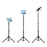 Portable Tablet Tripod Foldable Aluminum Alloy Telescopic Stand Diagonal Triangle Bracket for 7~12-inch Tablet - 1