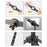 Portable Tablet Tripod Foldable Aluminum Alloy Telescopic Stand Diagonal Triangle Bracket for 7~12-inch Tablet - 4