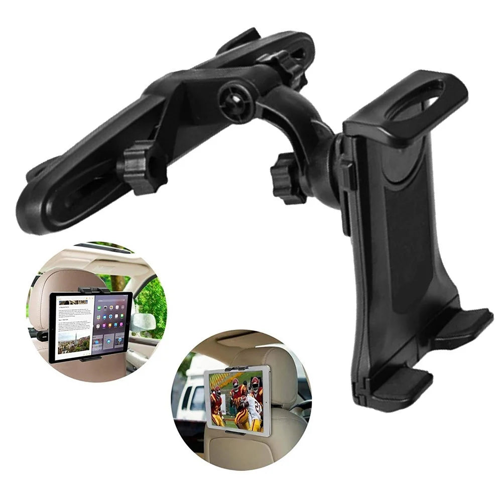 Car Back Seat Tablet Headrest Mount Holder Stand for Mobile Phone iPad Switch - 1
