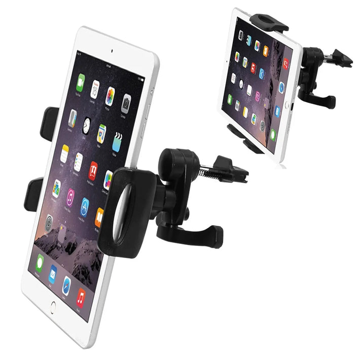 360° Rotation Car Air Vent Mount Telescopic Tablet Holder for 7-11inch Tablet - 1