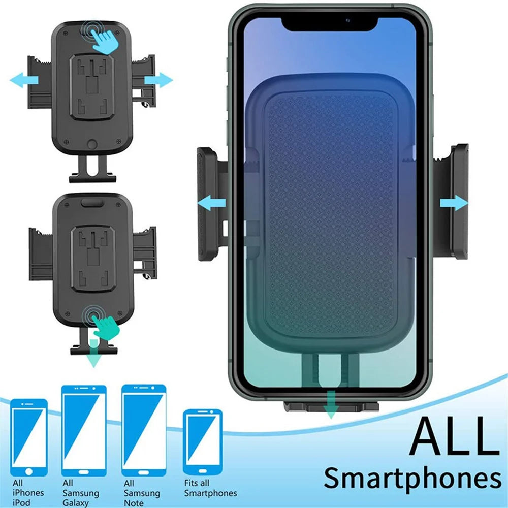 Universal Adjustable Car Cup Mount Phone Holder with Extra Long Neck for Cell Phone - 4