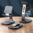 Foldable Desk Mobile Phone Holder Gravity Tablet Stand for Android iPhone iPad Air (2020) - Black - 3