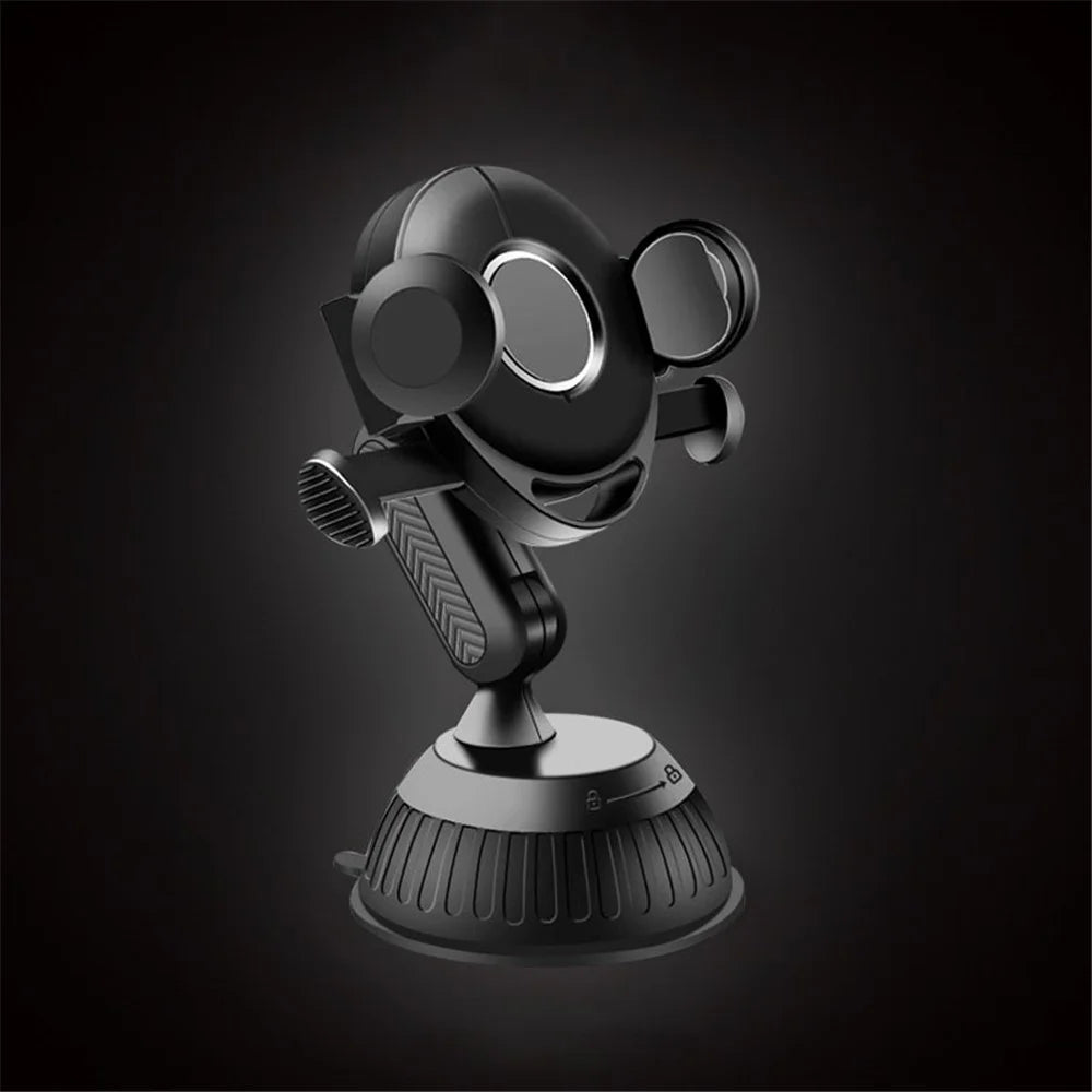 Car Dashboard Suction Cup Bracket 360° Rotating Buckle Car Mobile Phone Holder (208-Z) - 1