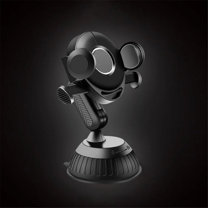 Car Dashboard Suction Cup Bracket 360° Rotating Buckle Car Mobile Phone Holder (208-Z) - 1