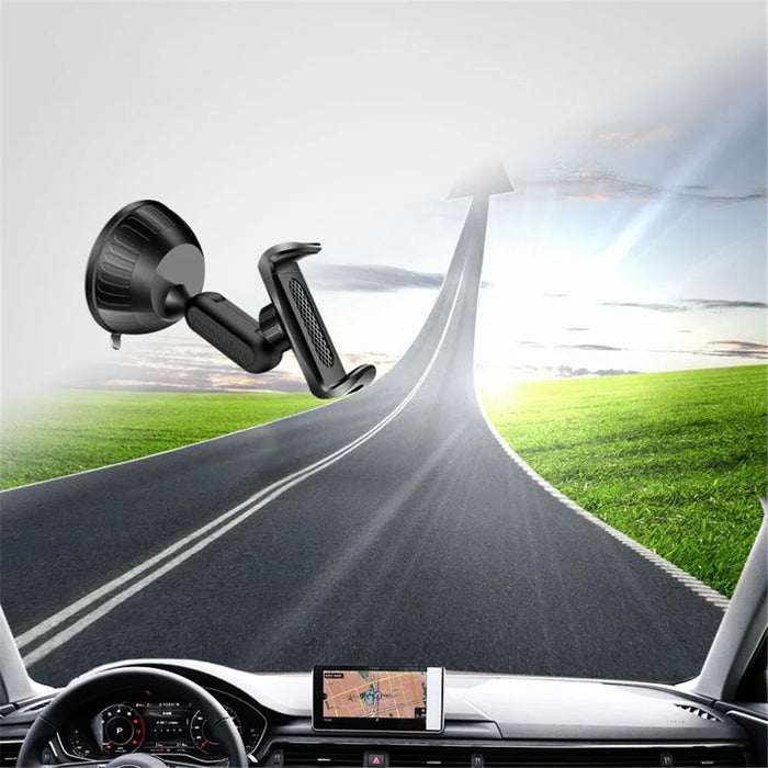 Car Dashboard Suction Cup Bracket Buckle Car Mobile Phone Holder (208-D) - 3