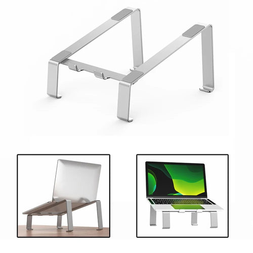R-JUST U-shape Aluminum Alloy Stand Laptop Notebook Desktop Bracket - 1