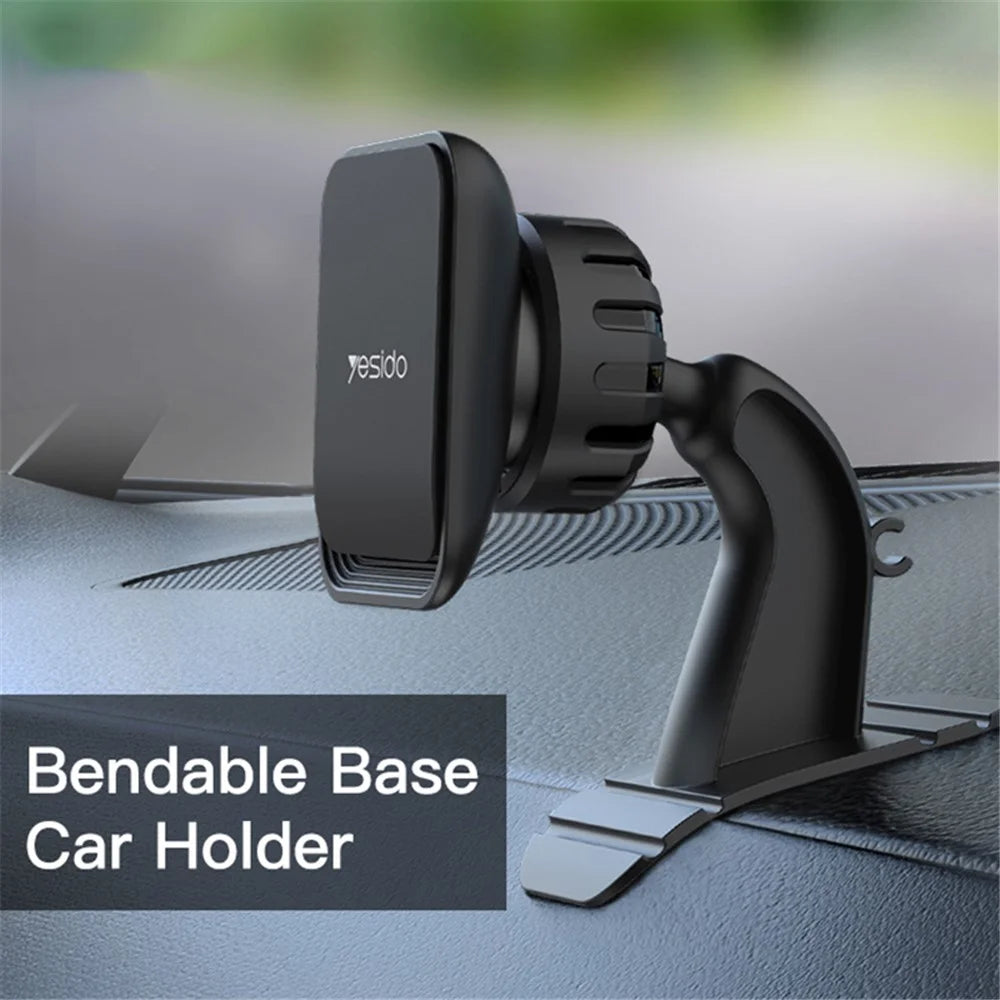 YESIDO C110 Magnetic Car Mount Holder Air Vent/Center Console Bracket - 3