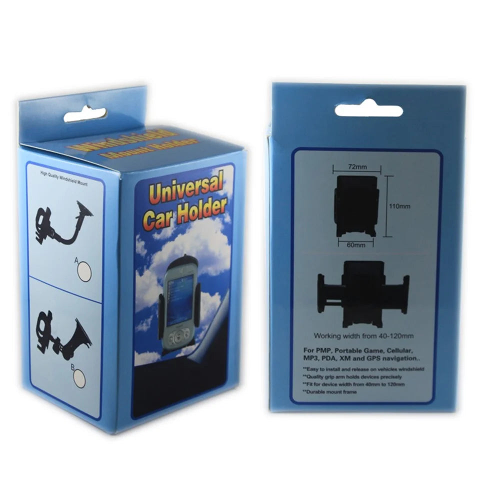 Universal Suction Cup Car Windshield Mobile Phone Mount Holder Stand Bracket - 7