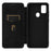 Auto-absorbed Stand Carbon Fiber Texture Leather Shell Cover for ZTE Blade A7s 2020 - Black - 7