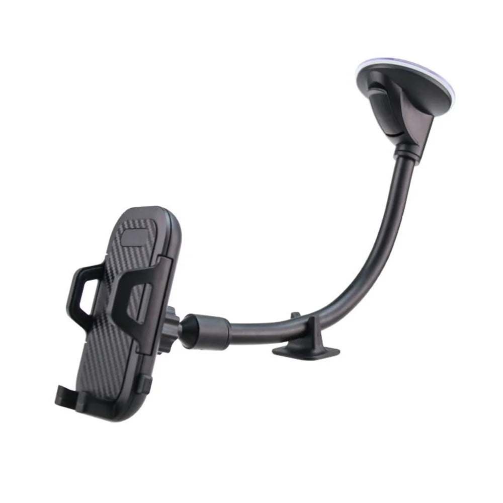 360 Degrees Rotation Car Windshield Phone Holder Long Arm Sucker GPS Smartphone Support Bracket for iPhone Samsung - 2