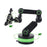 Adjustable Car GPS Windshield Dashboard Magnetic Sucker Mobile Phone Mount Holder Bracket for 4-6 inch Phone - Green - 4