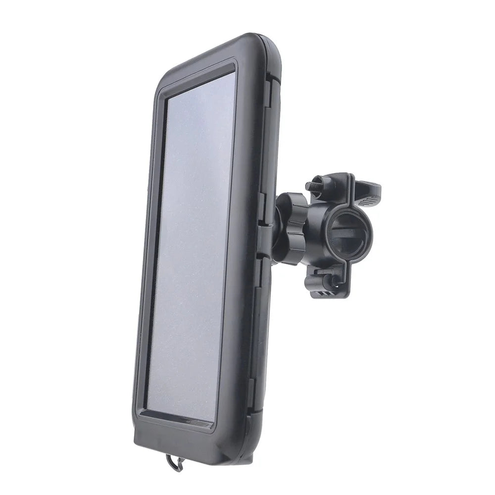 Cycling Bicycle Handlebar Mount 6.8-inch Phone Holder Waterproof Case Bag Support Stand - 7