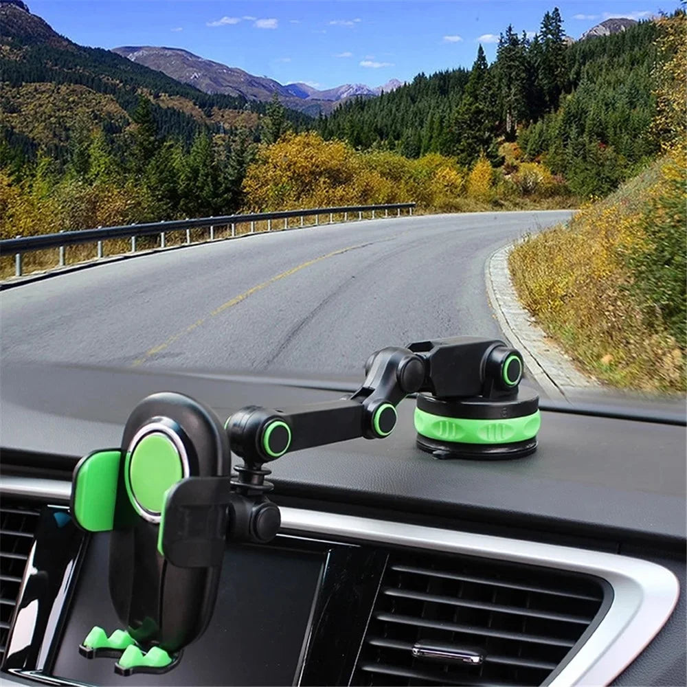 Car Dashboard Windshield Suction Cup Mount 360 Degree Rotation Phone Holder - 4