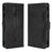 Leather Wallet Protective Case with Multiple Card Slots for ZTE nubia Red Magic 6 Pro / ZTE nubia Red Magic 6 - Black - 1
