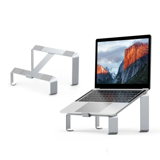 R-JUST Aluminum Alloy Notebook Bracket Raise Computer Desktop Laptop Heat Dissipation Anti-Skid Stand - 1