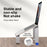 R-JUST Aluminum Alloy Notebook Bracket Raise Computer Desktop Laptop Heat Dissipation Anti-Skid Stand - 4