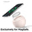 Round Wireless Charger Mount Mobile Phone Fast Charging Stand Holder Base - Pink - 4