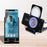 2-in-1 Wireless Charger Holder Phone Watch Charging Desktop Stand for Apple Watch iPhone Magsafe - Black - 4