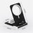 2-in-1 Wireless Charger Holder Phone Watch Charging Desktop Stand for Apple Watch iPhone Magsafe - Black - 7