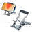 H12 Universal Foldable Mobile Phone Tablet Metal Bracket Desktop Holder Stand - Silver - 1