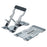 H12 Universal Foldable Mobile Phone Tablet Metal Bracket Desktop Holder Stand - Silver - 3