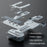 R-JUST HZ06 Multi-angle Adjustable Phone Holder Mount Universal Foldable Tablet Desk Desktop Stand Bracket for iPhone - Grey - 5