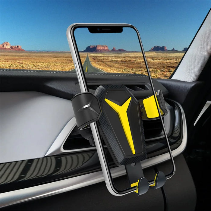 2 in 1 Suction Up Gravity Car Phone Holder Mobile Phone Support Stand Bracket for iPhone 12 11 X Max Xiaomi Samsung - Red - 6