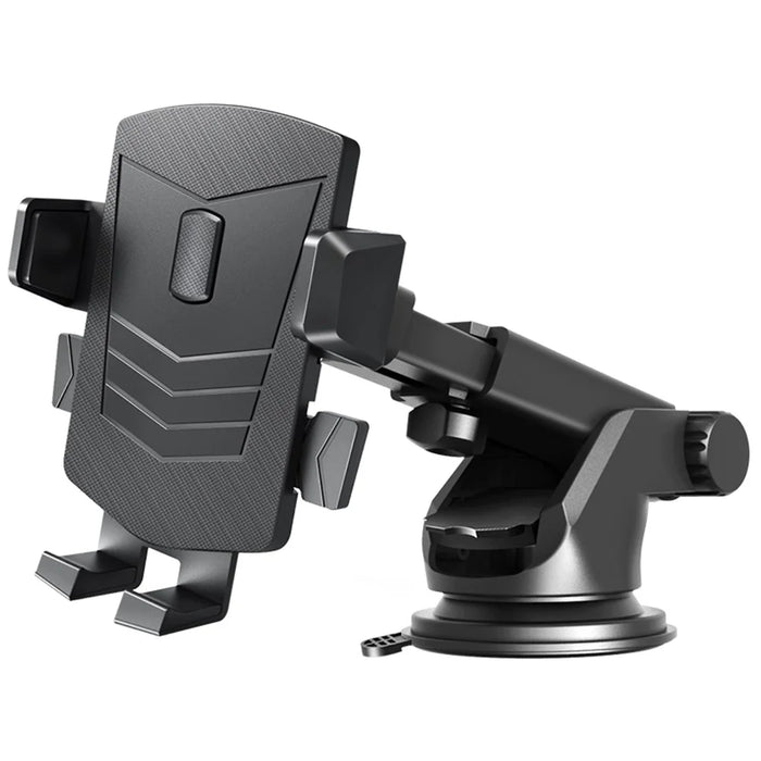 360 Degree Rotation Car Suction Cup Mount Air Vent Clip Phone Holder Bracket - Style A - 2