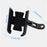 WUPP 360 Degree Aluminum Alloy Motorcycle Bike Rear Mirror Phone Holder GPS Stand Mount for 4-6.5 inch Phone - Black - 6