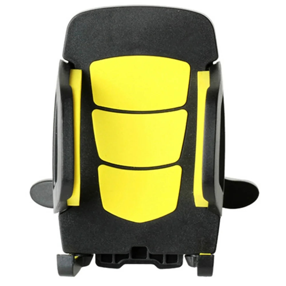 X0403 Universal Car Air Outlet Car Phone Holder Mount Stand Adjustable Mobile Phone GPS Bracket - Yellow - 7