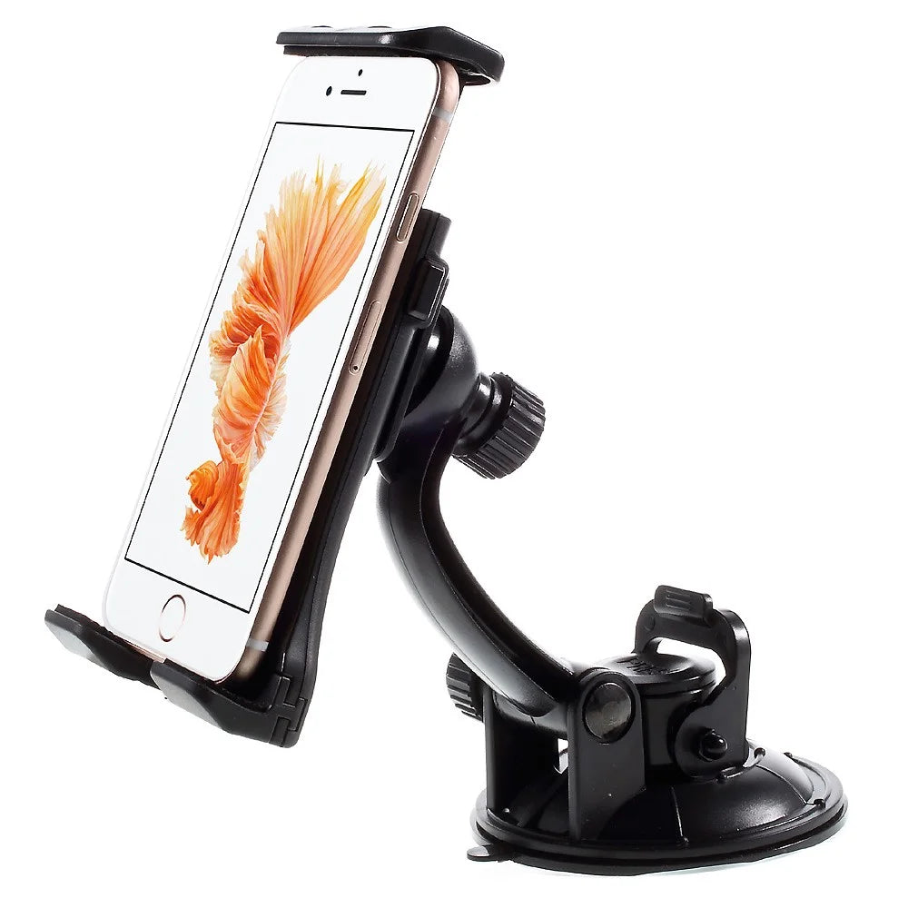 Universal Rotating Suction Cup Car Holder Mount for iPhone 6 Plus / iPad Air 2, Vertical Range: 110-180mm - 1
