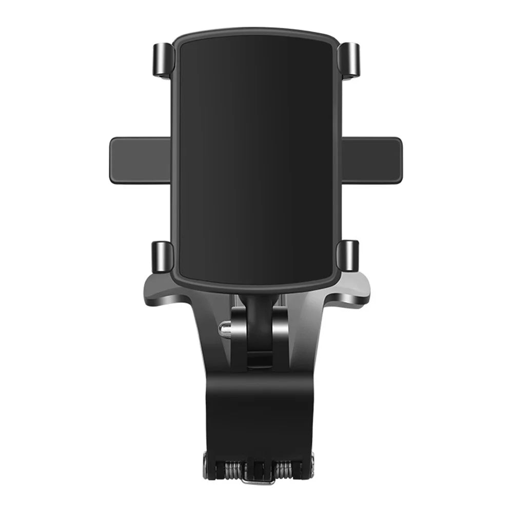 YB20-3 Car Mobile Phone Holder 360 Degree Stand Dashboard Rear View Mirror Sunshade Baffle GPS Mount - 2