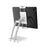 Q010 Desktop Folding Phone Mount Stand Bracket 360 Degree Rotation Adjustable Angle Table Tablet Holder - White - 1