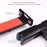PB-45B Retractable Car Headrest Mount Back Seat 5-12 Inches Phone Tablet Holder Bracket - Black - 7