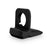 Silicone Base Phone Holder Charger Stand Charging Dock Station Bracket for Apple Watch - Black - 3