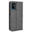 Retro Style PU Leather Flip Magnetic Stand Flip Protective Cover for ZTE Blade A71 - Black - 3