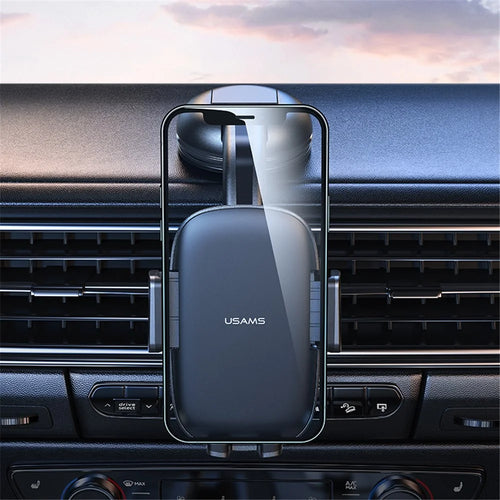 USAMS US-ZJ063 Car Dashboard Windshield Suction Cup Mobile Phone Holder Rotatable Bracket - 1